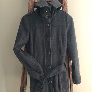 Women’s pea coat.
